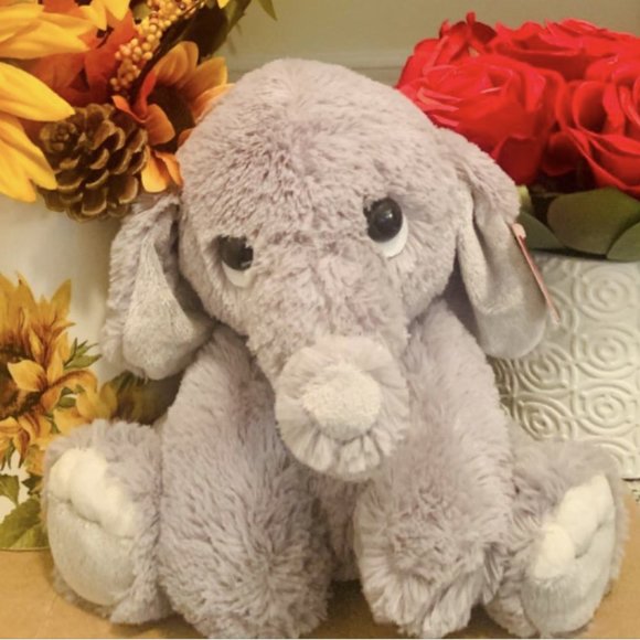 10" Lil' Benny Phant The Baby Elephant Stuffed Toy Plushy - Picture 4 of 4
